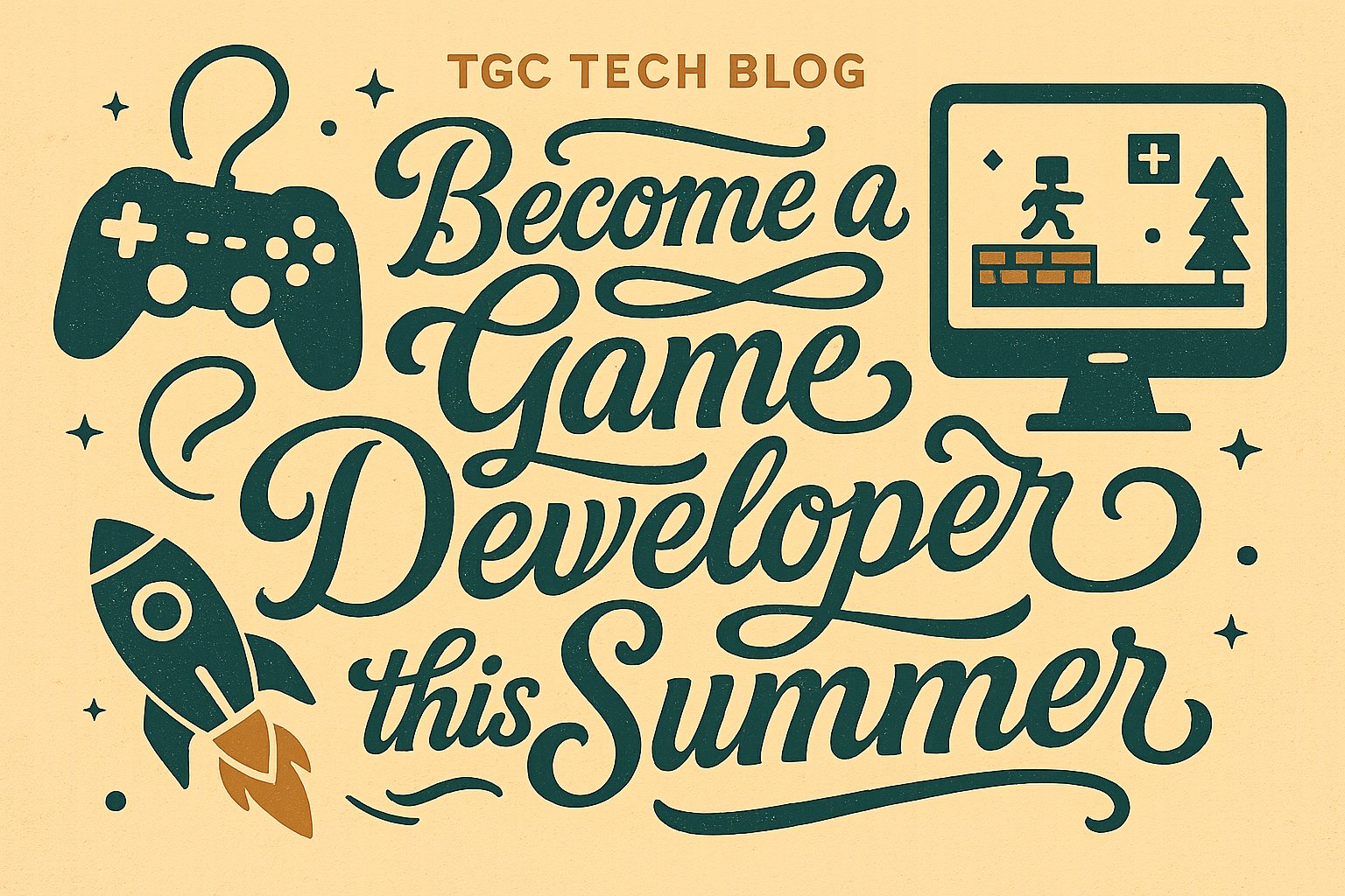 Become a Game Developer this Summer